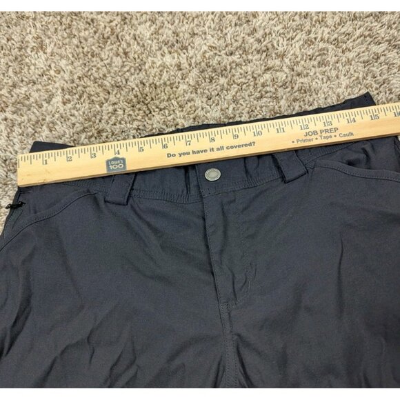 Duluth Dry On The Fly Cargo Pants Womens 8 X 35 Black Hiking Roll Tab Gorpcore - Picture 4 of 6